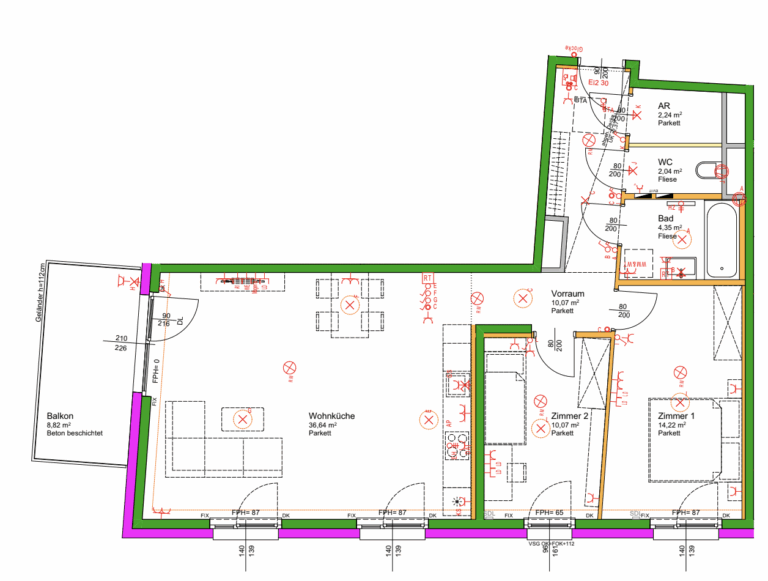 3-Zimmer Wohnung