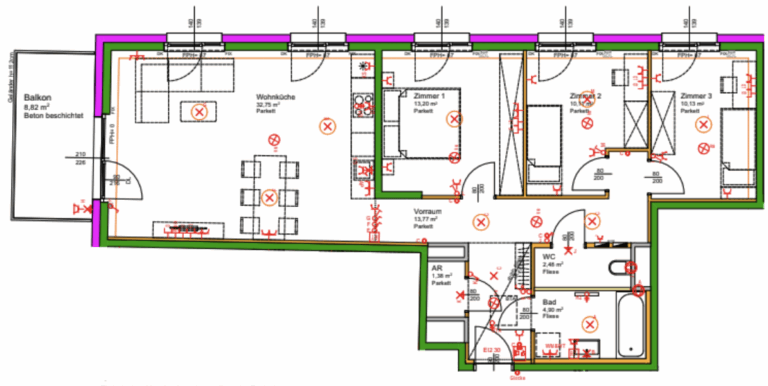 4-Zimmer Wohnung